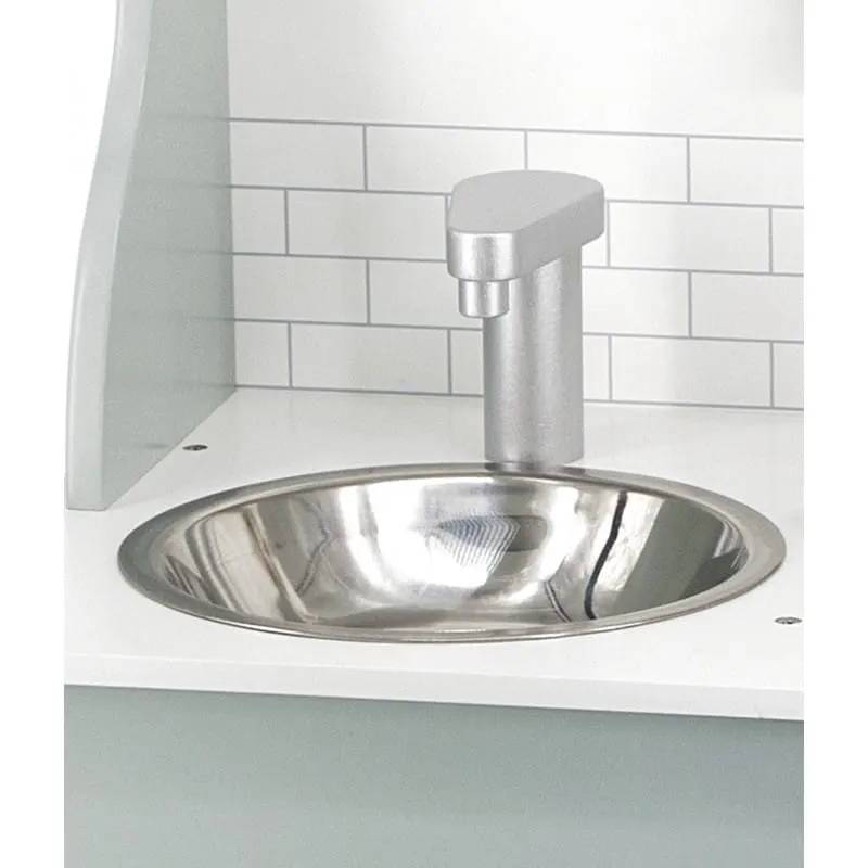 Bucatarie copii PolarB Viga, lemn, 6 accesorii, verde KID440489 — imaginea 3