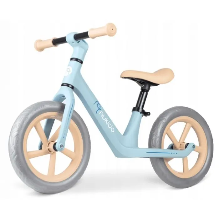 Bicicleta Nukido Light Flee, echilibru, fara pedale, roti EVA, albastru KID623036