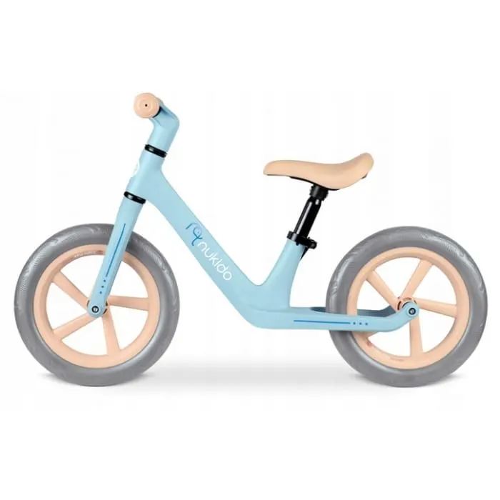 Bicicleta Nukido Light Flee, echilibru, fara pedale, roti EVA, albastru KID623036 — imaginea 2