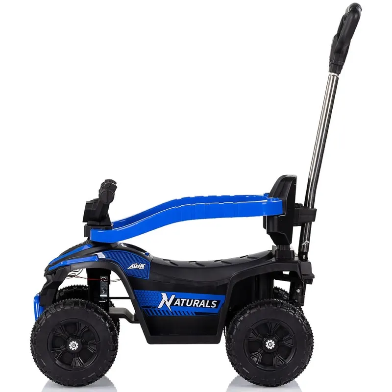 Masinuta de impins Chipolino, ATV, maner parental, lumini si sunete, albastru KID002228 — imaginea 3