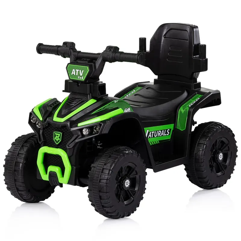 Masinuta de impins Chipolino, ATV, maner parental, lumini si sunete, verde KID002211 — imaginea 2