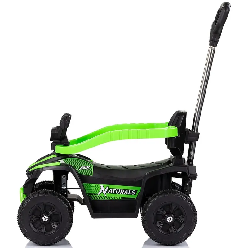 Masinuta de impins Chipolino, ATV, maner parental, lumini si sunete, verde KID002211 — imaginea 3