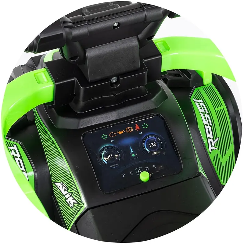 Masinuta de impins Chipolino, ATV, maner parental, lumini si sunete, verde KID002211 — imaginea 5